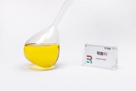 ソルビタン モノオレアート 食品 医薬品 化粧品 繊維に使用されるアンバー型粘着性液体表面活性剤
