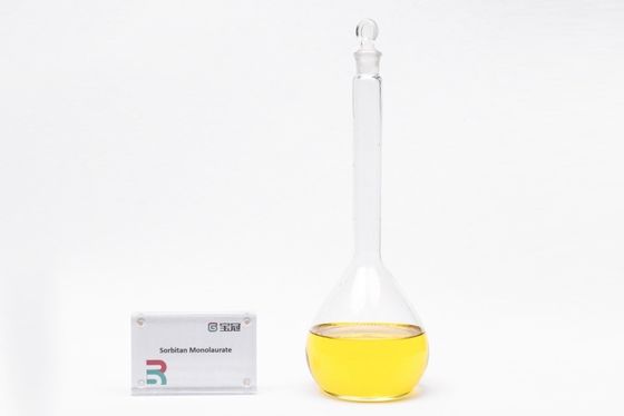 良い価格 ソルビタンモノラウレートまたはソルビタンラウレート C18H34O6 HLB値 8.6 アンバー粘性液体湿化剤エミュルファータ安定化剤 オンライン